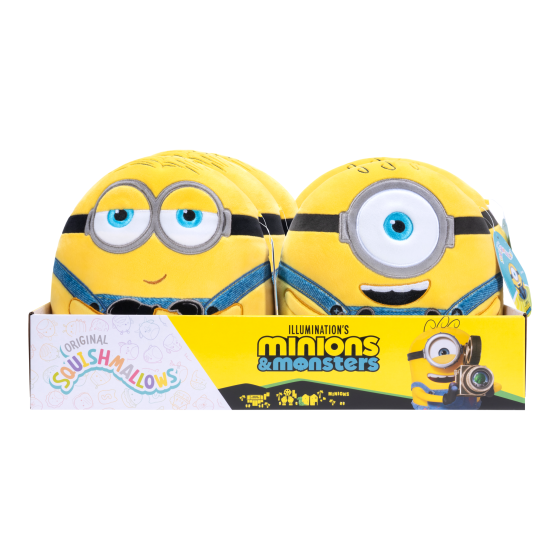 Squishmallows - 8in PLush - Minions PDQ6
