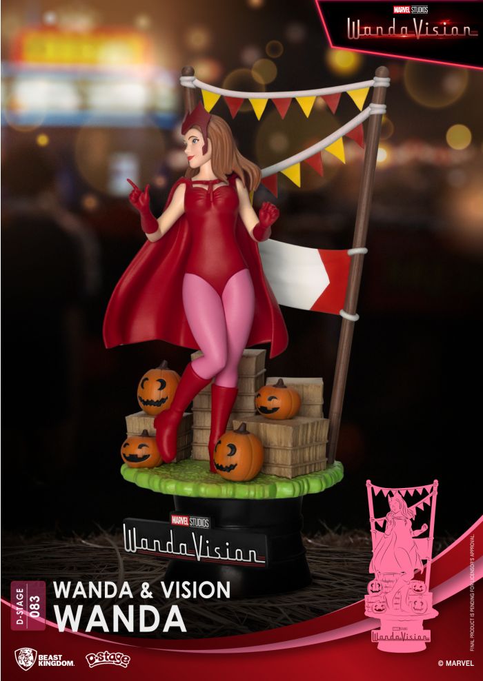 Beast Kingdom Wanda (Scarlet Witch) WandaVision D-Stage 083 Diorama Figure