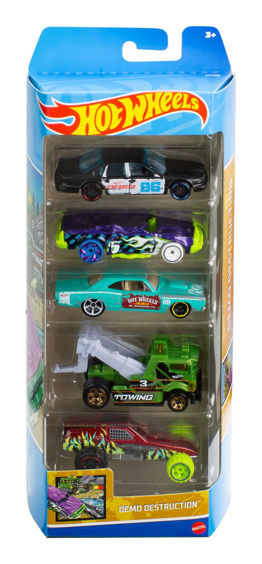 Hot Wheels 5 Car Gift Set - Image