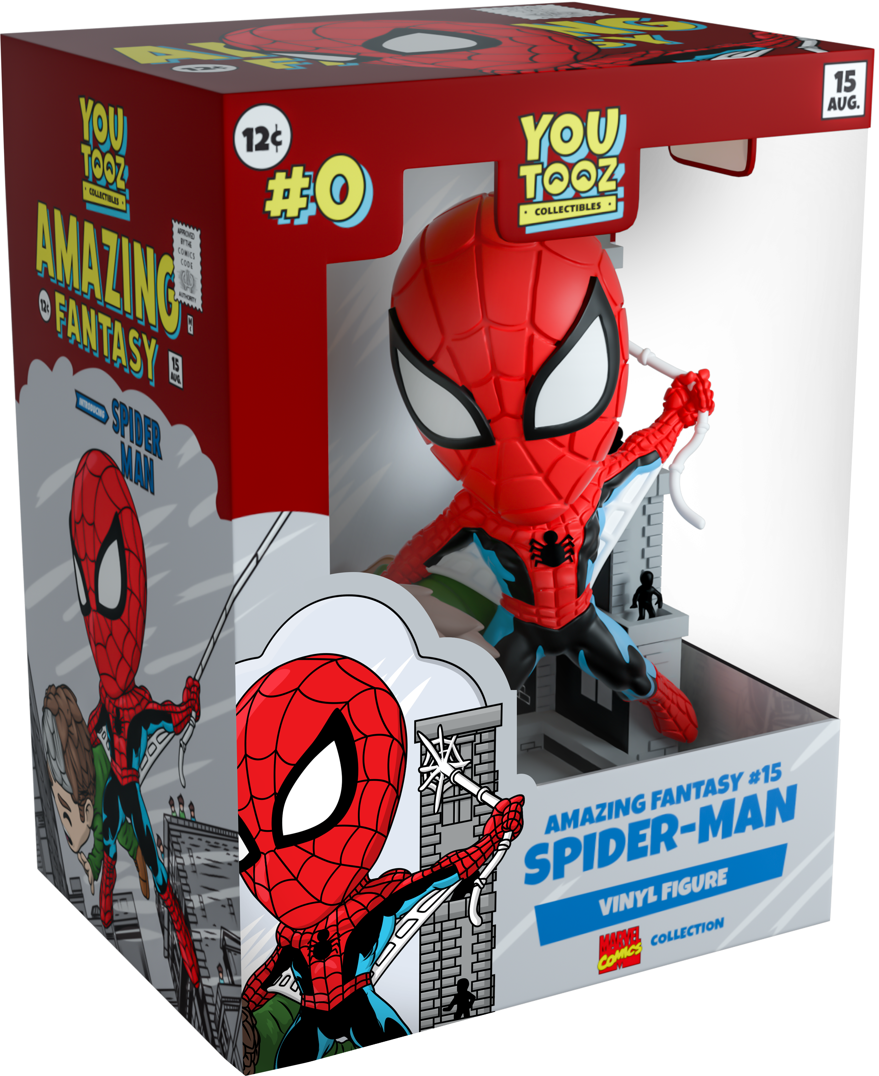 Youtooz Marvel Spider Man Amazing Fantasy Spiderman #15 Vinyl Figure