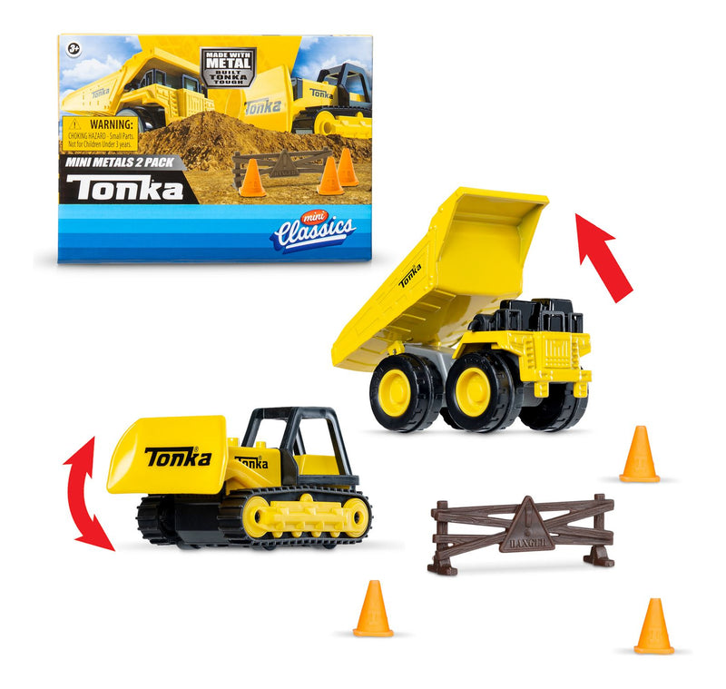 Tonka - Mini Classics Metal Movers 2-Pack - Image