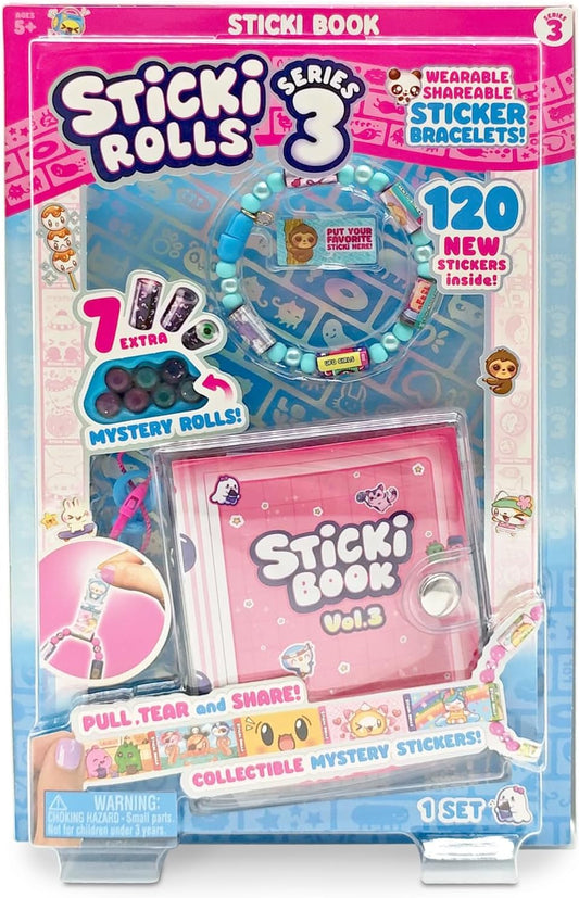 Sticki Rolls Sticki Book Pack S3