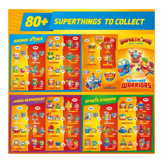 Superthings - Warriors Two Pack 2 x 24 CDUs