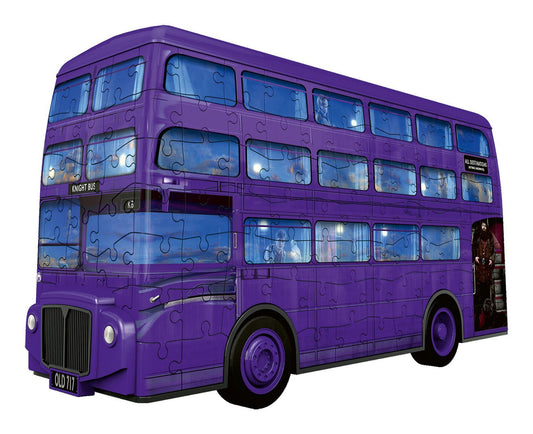 Harry Potter Knight Bus 216 Piece 3D Puzzle - Image