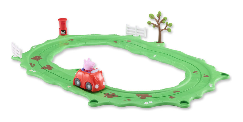 Peppa Pig Whizz Around Little Red Car Set - Image