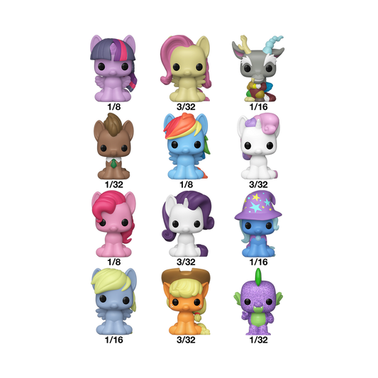 Bitty POP Singles: My Little Pony 32pc PDQ, alternate view