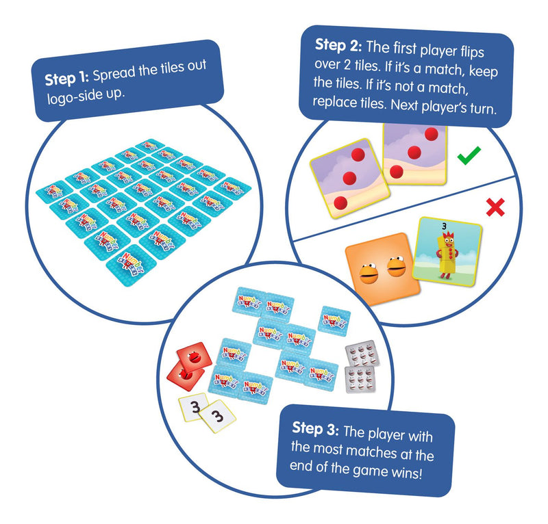 Numberblocks Memory Match Game - Image