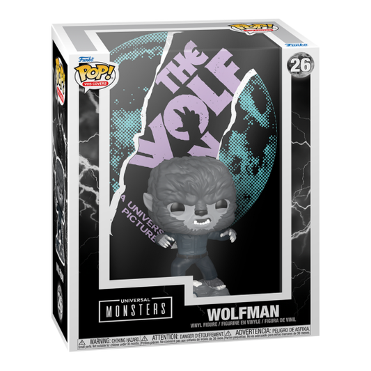 VHS Cover - The Wolfman - Wolfman Funko Pop! Vinyl Figure