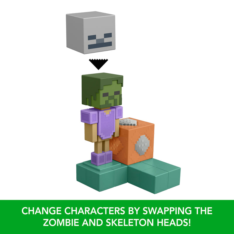 Minecraft 3.25in Feature: Animated Armor Stand
