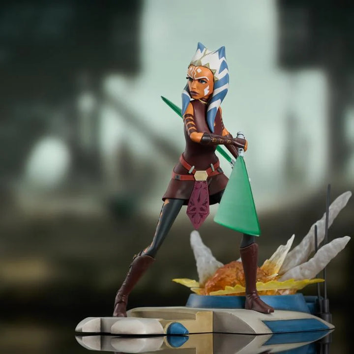 Star Wars Clone Wars Gallery Ahsoka Figure Diorama