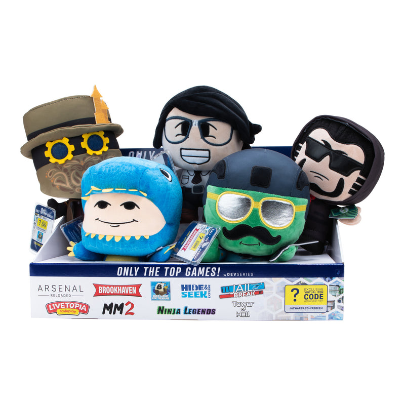 DevSeries Squooshems Collector Plush Assortment (Case of 3)
