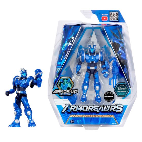 Armorsaurs 3.75" Figure - Triceratops Pilot