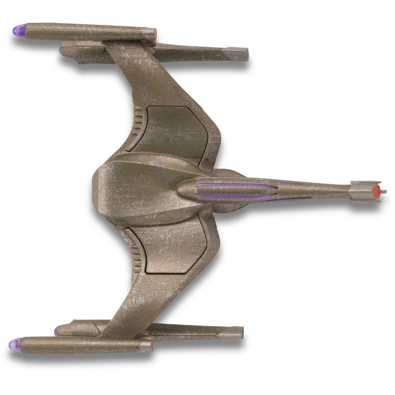 Gorn Starship Star Trek Diecast (Eaglemoss / Star Trek), in display
