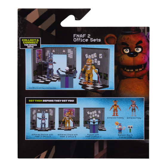 Five Nights At Freddy's - Core Fig Set - Withered Bonnie Office