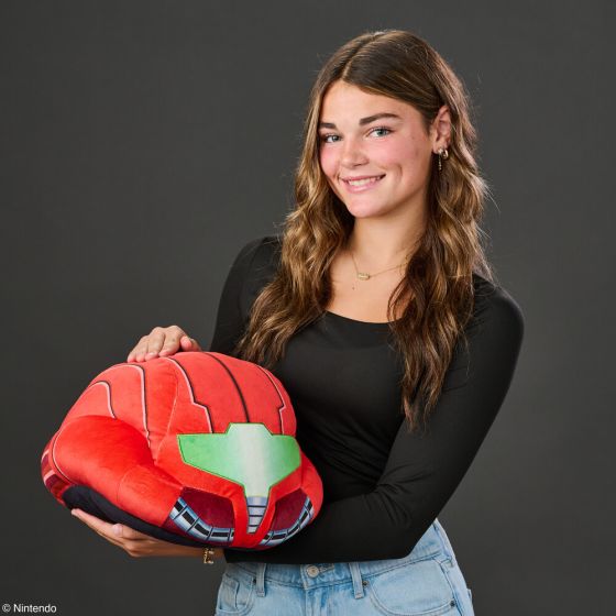 Mocchi Mocchi Metroid Samus Helmet Mega Plush