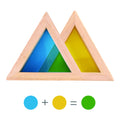 Wooden Rainbow Sensory Blocks