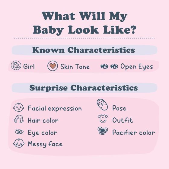 Baby Born Real - Baby Doll Girl (Fair)