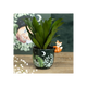 Green Forest Plant Pot with Fox