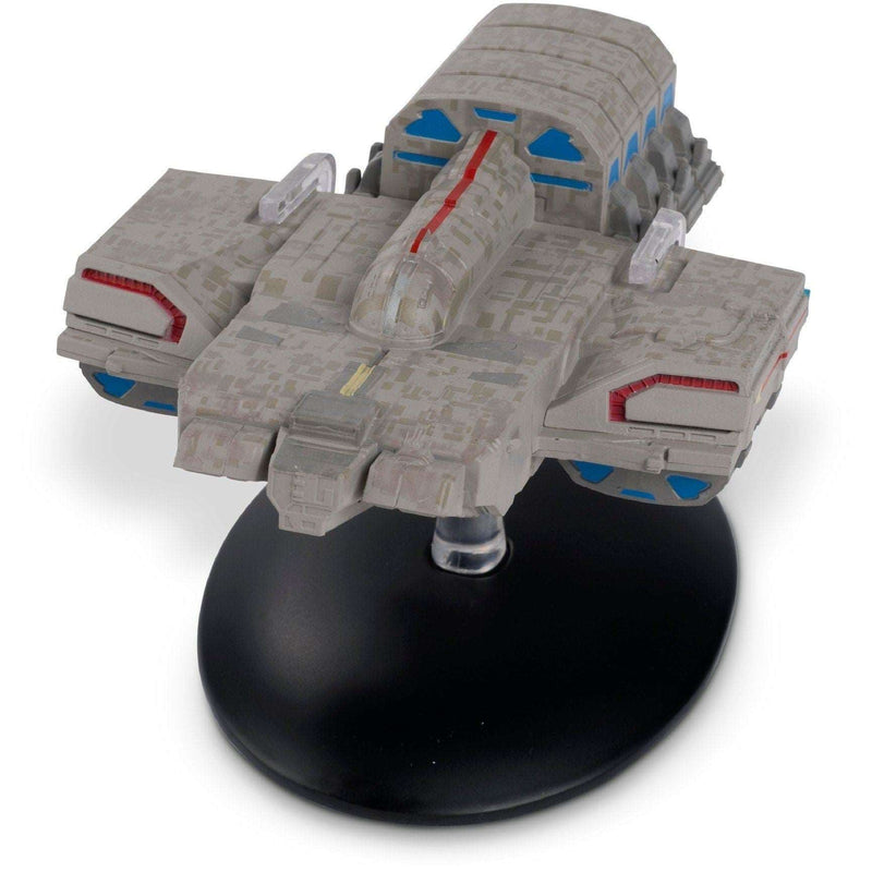Dala's 'Delta Flyer' Model Diecast Ship (Eaglemoss / Star Trek), side angle