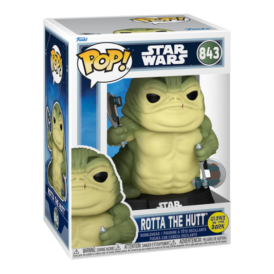 Pop! Vinyl - Mandalorian & Grogu - Rotta the Hutt