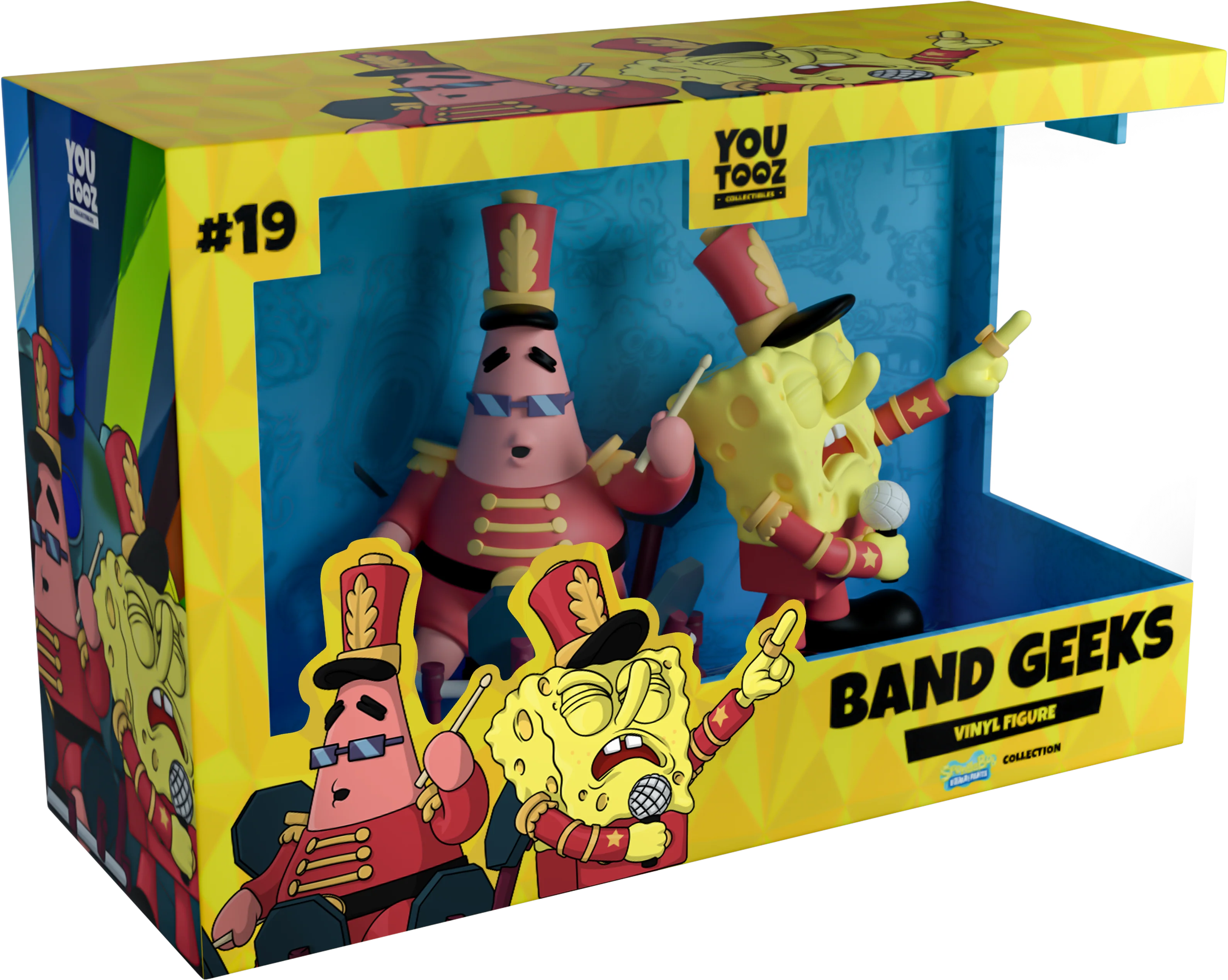 Youtooz Official Spongebob Squarepants SpongeBob & Patrick Band Geeks Figure