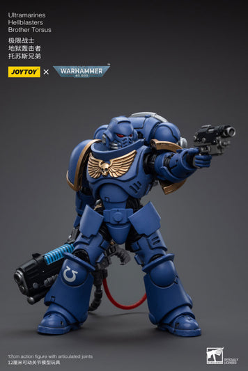 Warhammer 40K 1/18 Scale Ultramarines Hellblasters Brother Torsus