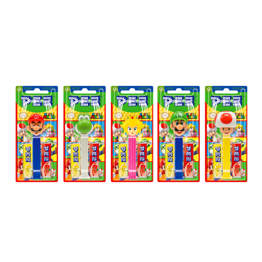 Pez Best of Nintendo Super Mario 1+2 Pack collectible from Sweets & Scents