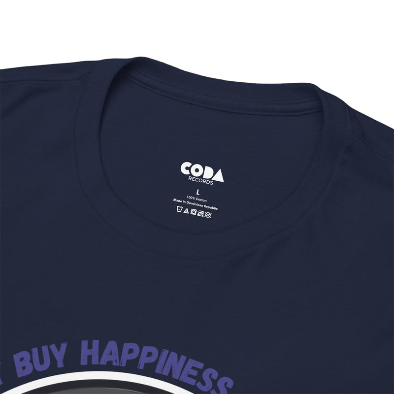 'Money Can't Buy Happiness, But It Can Buy Vinyl' Men's T-Shirt, product detail
