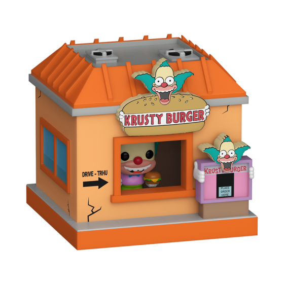 The Simpsons 3 Pack - Springfield Funko Bitty Pop! Town Vinyl Figures