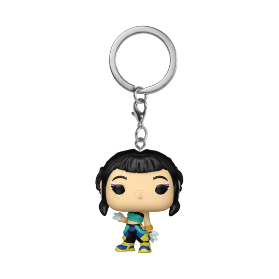 KPop Demon Hunters - Zoey Funko Pop! Keychain Vinyl Figure