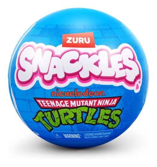 Snackles 5 Inch Plush Teenage Mutant Ninja Turtles Edition