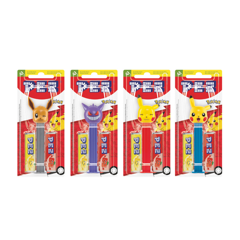 PEZ Pikachu 1+2 Pack collectible from Sweets & Scents