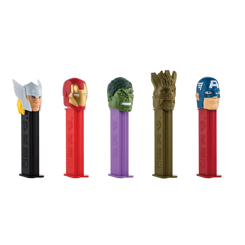 Pez Marvel Avengers 4 1+2 Pack, side angle
