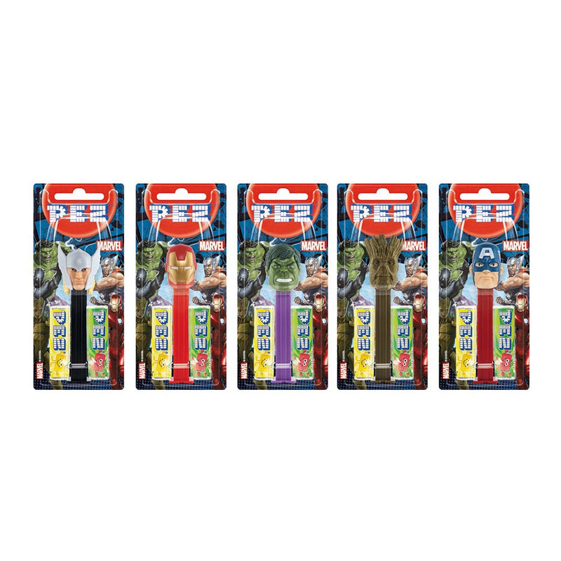 Pez Marvel Avengers 4 1+2 Pack collectible from Sweets & Scents