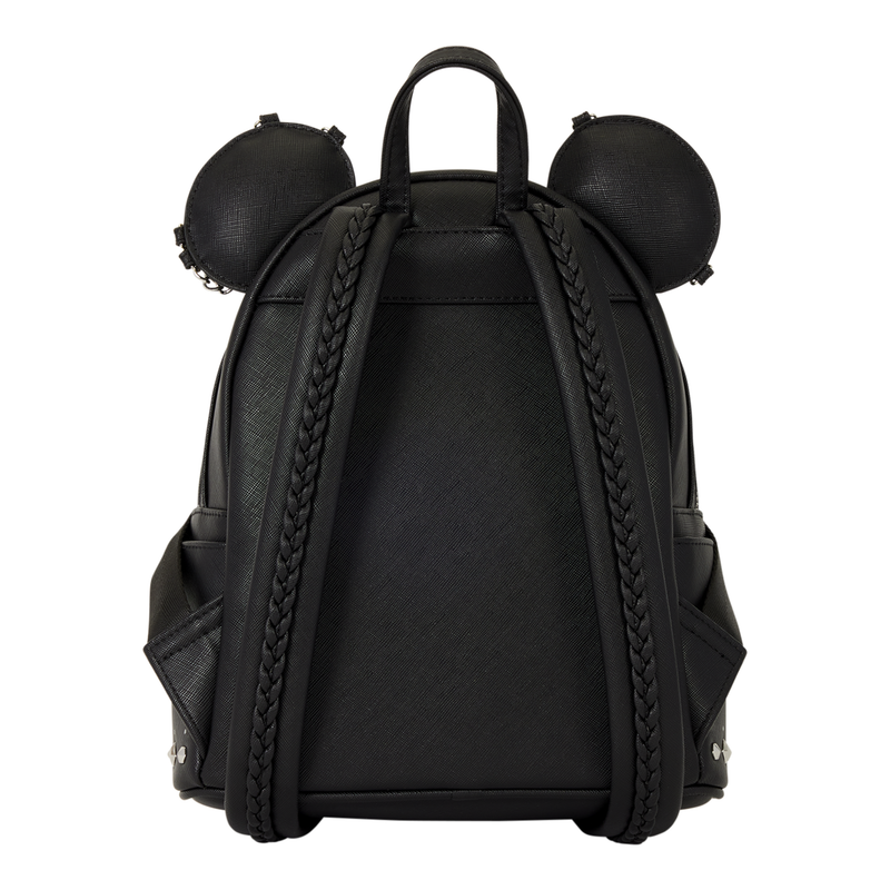 Loungefly Minnie Mouse Studs & Chains Mini Backpack