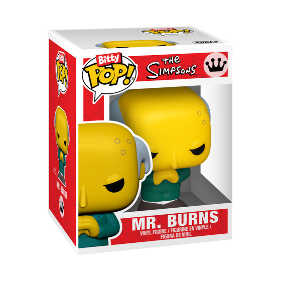 The Simpsons - Bart & Mr Burns 2 Pack Funko Bitty Pop! Vinyl Figures