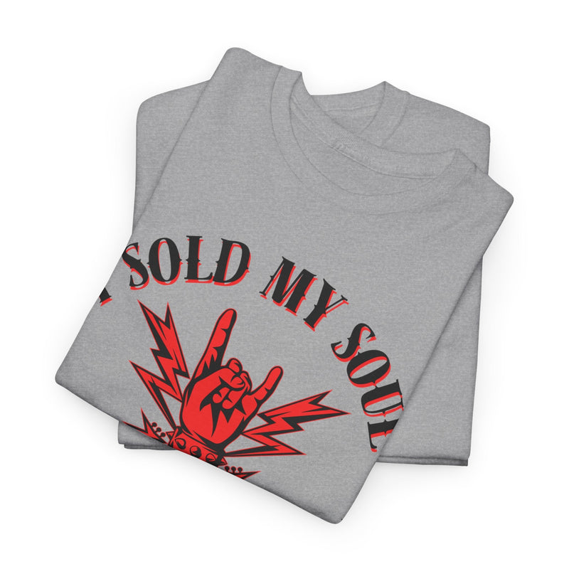 'I Sold My Soul for Rock 'n' Roll' T-Shirt, product detail