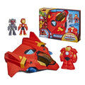 Disney Jr. Series Marvel's Iron Man and his Awesome Friends Giant-Sized Armor Iron Jet