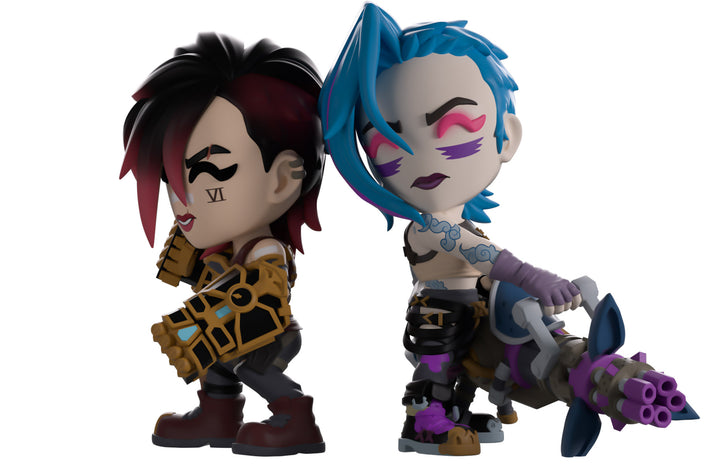 YouTooz Arcane Vi & Jinx Vinyl Figures