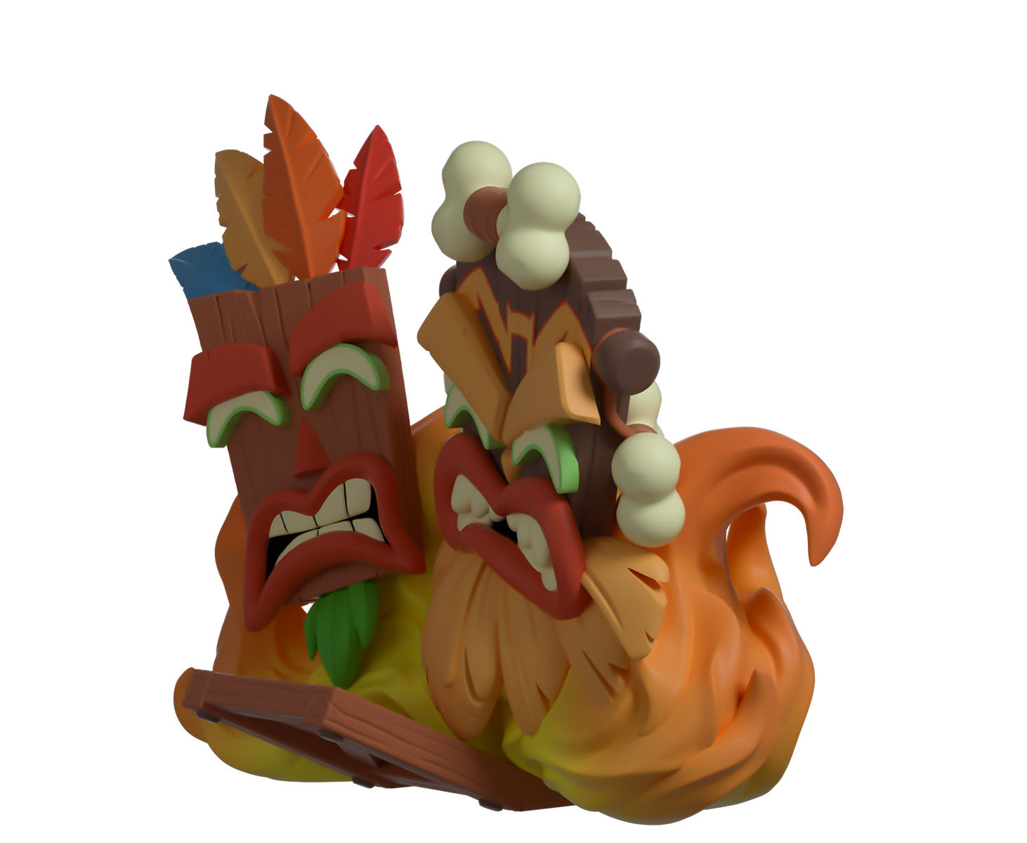 Youtooz Crash Bandicoot Aku Aku & Uka Uka Figure