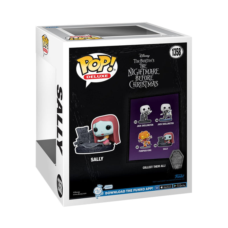 Nightmare Before Christmas - Sally with Gravestone Funko Pop! Deluxe Vinyl Figure, display view