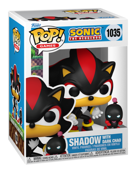 Pop! Vinyl Sonic Shadow w/ Dark Chao