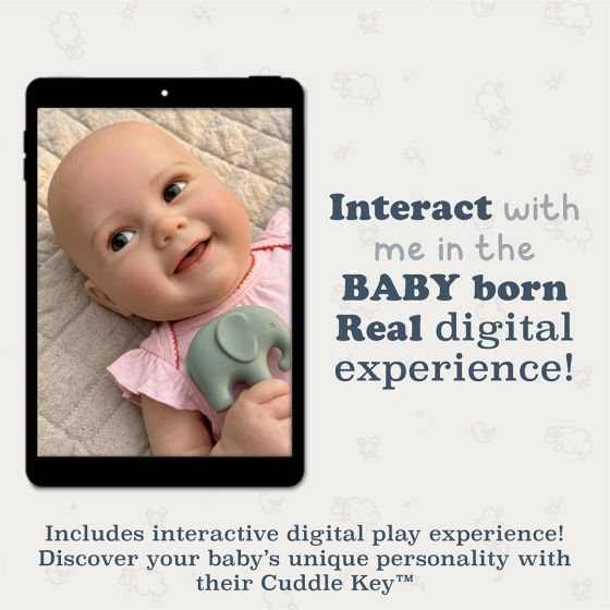 Baby Born Real - Baby Doll Boy (Light)