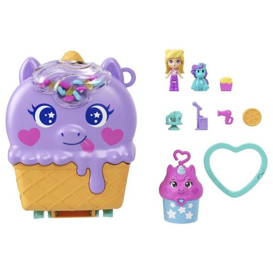 Polly Pocket Core Compact: Unicorn Cone