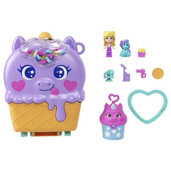 Polly Pocket Core Compact: Unicorn Cone
