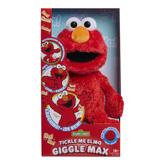 Sesame Street Tickle Me Elmo Giggle Max