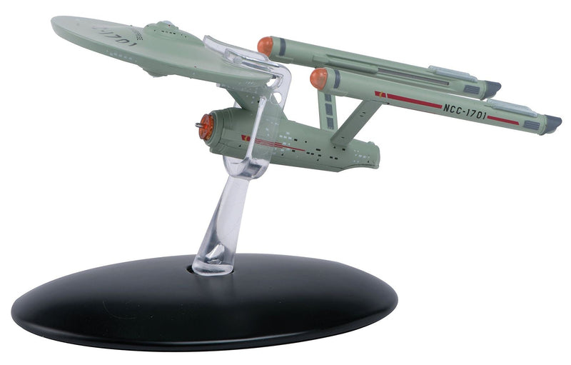 Star Trek Shipyards Starfleet Starships: 2151-2293 - Special Edition Hardcover Book and Collector's Model (Star T, side angle