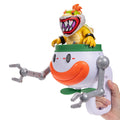 The Super Mario Galaxy Movie - 5” Bowser Jr. with Clown Car, Paintbrush and Water-Reveal Stickers - Image