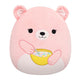 Squishmallows - 12in Hominy the Peach Bear