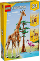 Lego Creator 3 in 1 31150 Wild Safari Animals Playset for Ages 9 & Up
